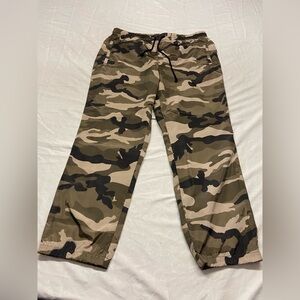 Shinestar Camouflage Elastic Pants